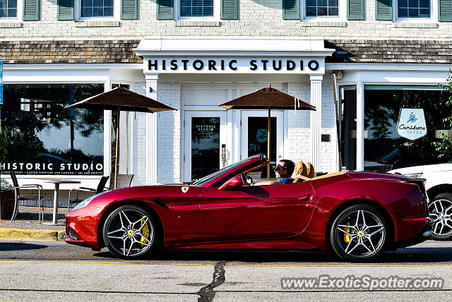 Ferrari California spotted in Wayzata, Minnesota