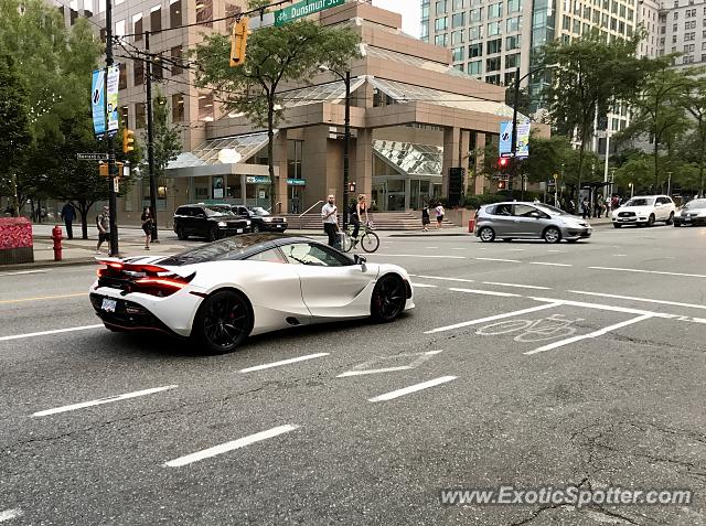 Mclaren 720S spotted in Vancouver, Canada