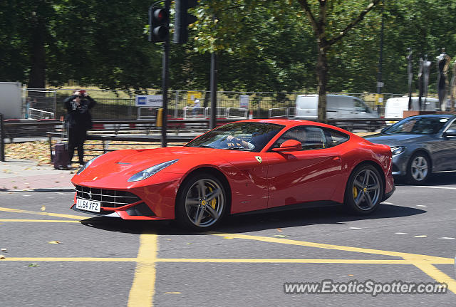 Ferrari F12 spotted in London, United Kingdom