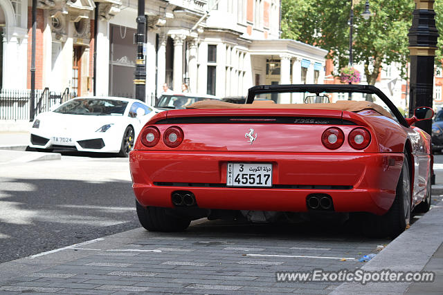 Ferrari F355 spotted in London, United Kingdom