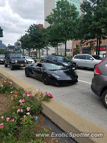 Lamborghini Gallardo spotted in Manhattan, New York