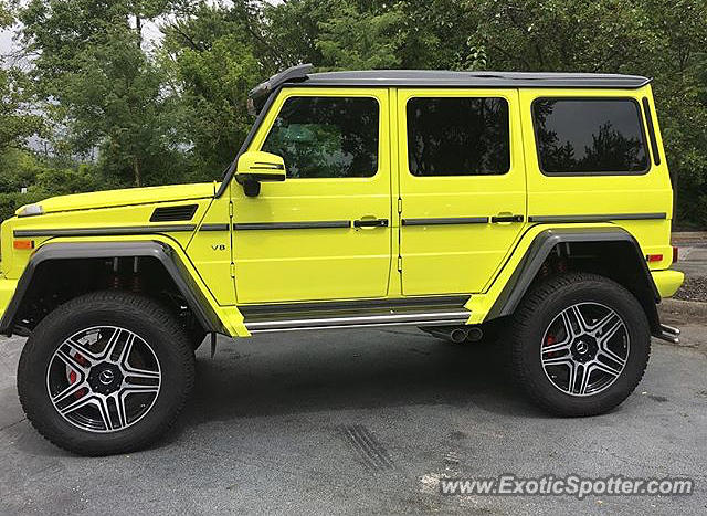 Mercedes 4x4 Squared spotted in Watchung, New Jersey