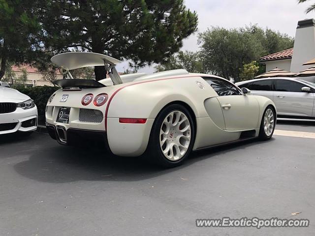 Bugatti Veyron spotted in Newport Beach, California