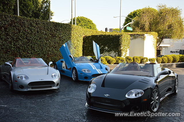 Spyker C8 spotted in Beverly Hills, California