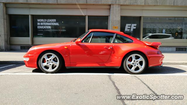 Porsche 911 Turbo spotted in Zurich, Switzerland