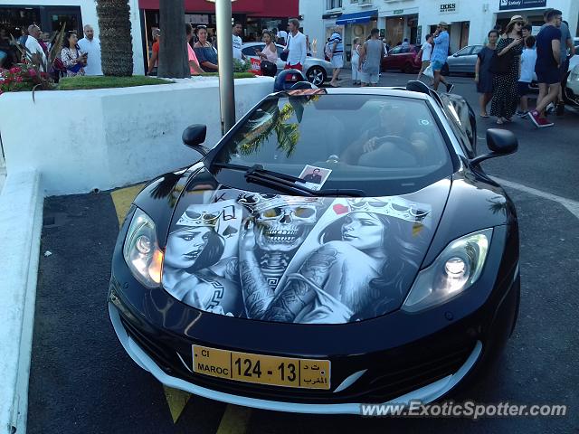 Mclaren MP4-12C spotted in Puerto Banus, Spain