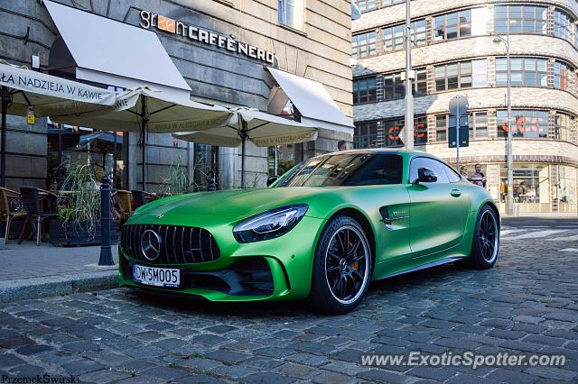 Mercedes AMG GT spotted in Wrocław, Poland