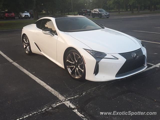 Lexus LC 500 spotted in Dublin, Ohio