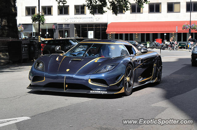Koenigsegg Agera R spotted in London, United Kingdom