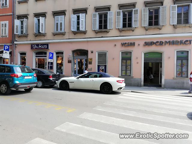 Maserati GranCabrio spotted in Pula, Croatia