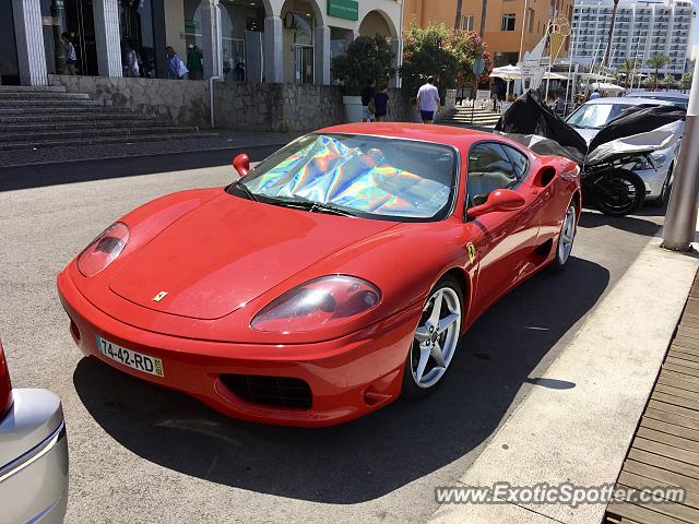 Ferrari 360 Modena spotted in Vilamoura, Portugal