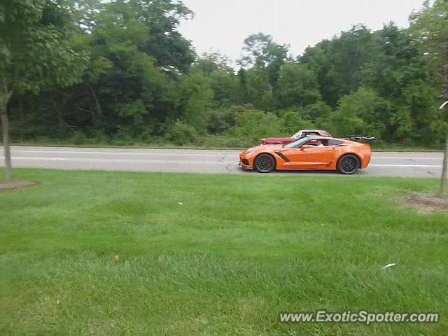 Chevrolet Corvette ZR1 spotted in Detroit, Michigan
