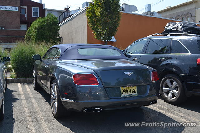Bentley Continental spotted in Summit, New Jersey