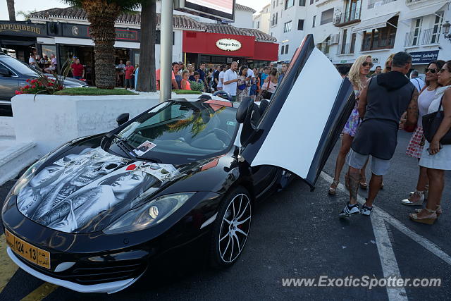 Mclaren MP4-12C spotted in Puerto Banus, Spain