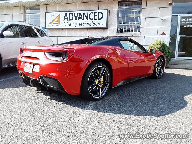 Ferrari 488 GTB spotted in Garwood, New Jersey