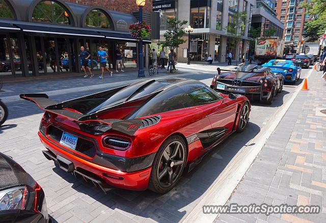 Koenigsegg Agera R spotted in Toronto, Canada