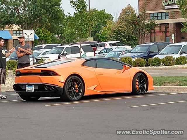 Lamborghini Huracan spotted in Wayzata, Minnesota