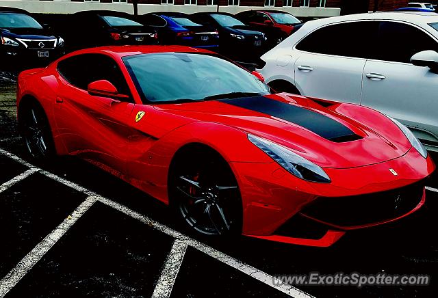 Ferrari F12 spotted in Columbus, Ohio