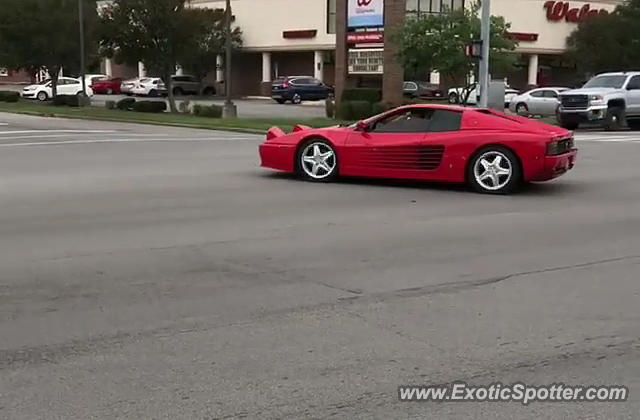 Ferrari Testarossa spotted in Watchung, New Jersey