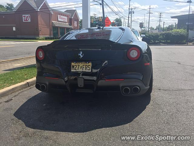 Ferrari F12 spotted in Red Bank, New Jersey
