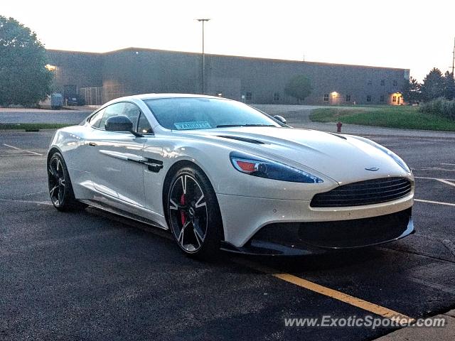 Aston Martin Vanquish spotted in Burnsville, Minnesota