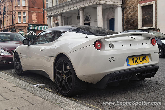 Lotus Evora spotted in London, United Kingdom