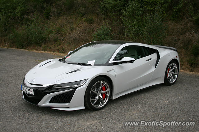 Acura NSX spotted in Spa, Belgium