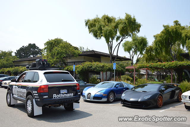 Lamborghini Aventador spotted in Carmel Valley, California