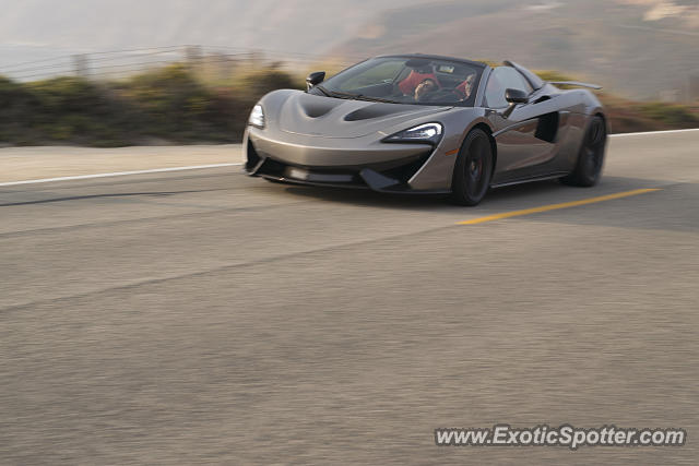 Mclaren 570S spotted in Big Sur, California