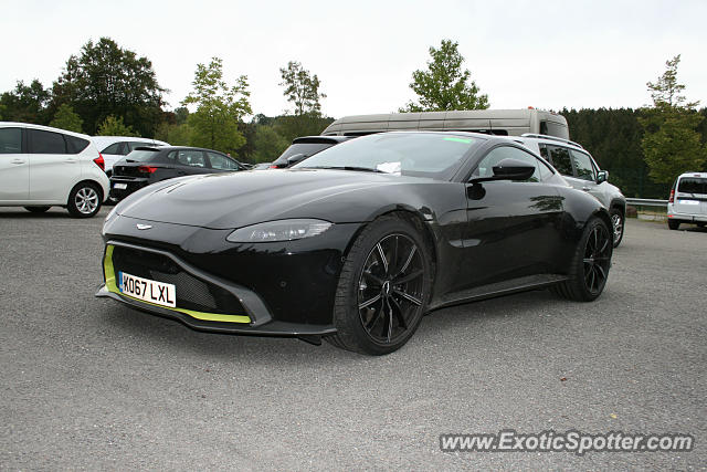 Aston Martin Vantage spotted in Spa, Belgium