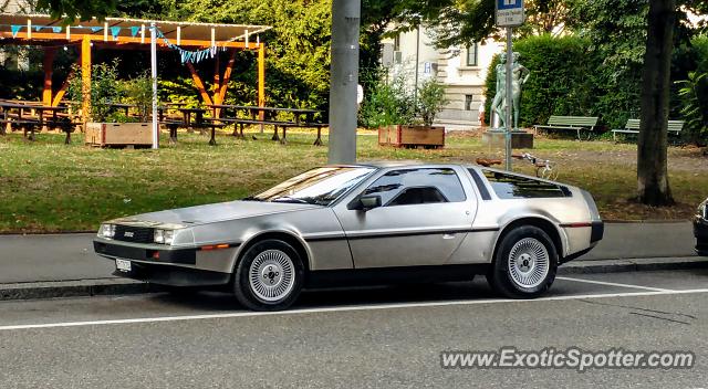 DeLorean DMC-12 spotted in Zurich, Switzerland