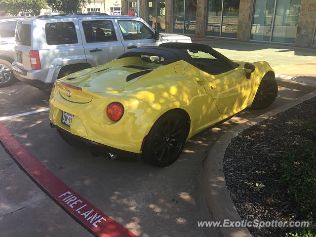 Alfa Romeo 8C spotted in Dallas, Texas
