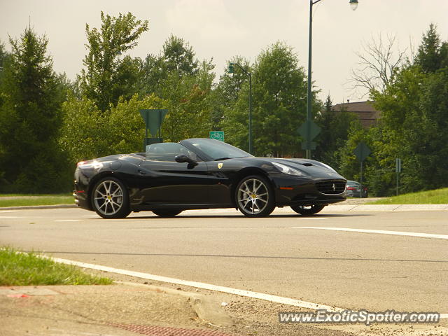Ferrari California spotted in Columbus, Ohio