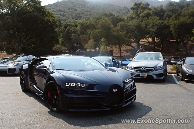 Bugatti Chiron spotted in Carmel, California