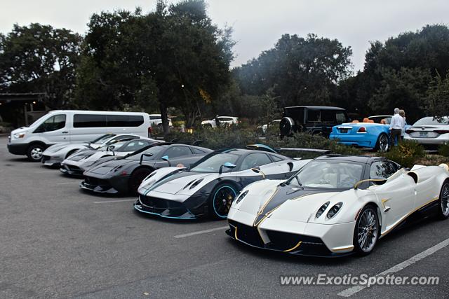 Pagani Huayra spotted in Carmel, California