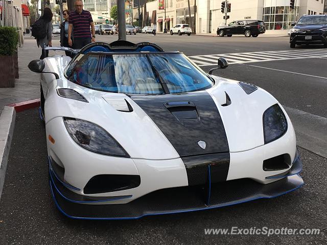 Koenigsegg Agera R spotted in Beverly Hills, California