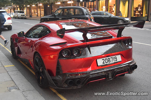 Ferrari 812 Superfast spotted in London, United Kingdom