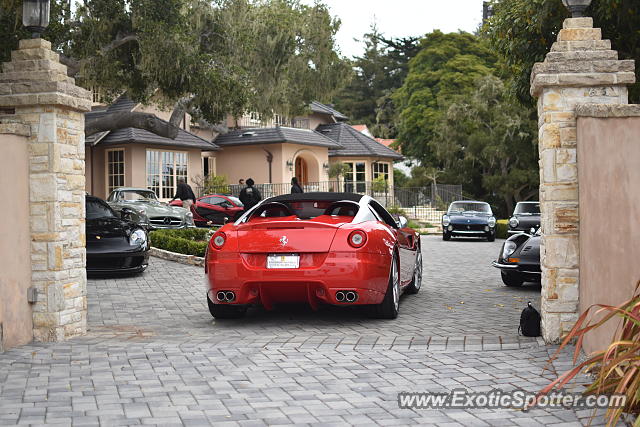 Ferrari 599GTO spotted in Pebble beach, California