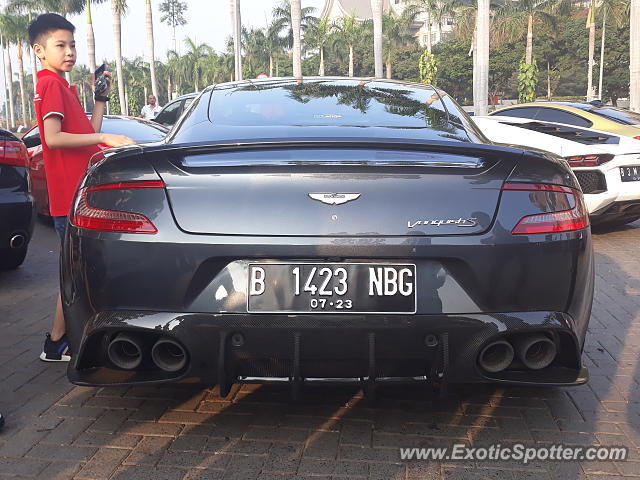 Aston Martin Vanquish spotted in Jakarta, Indonesia