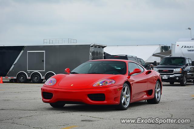 Ferrari 360 Modena spotted in Elkhart Lake, Wisconsin