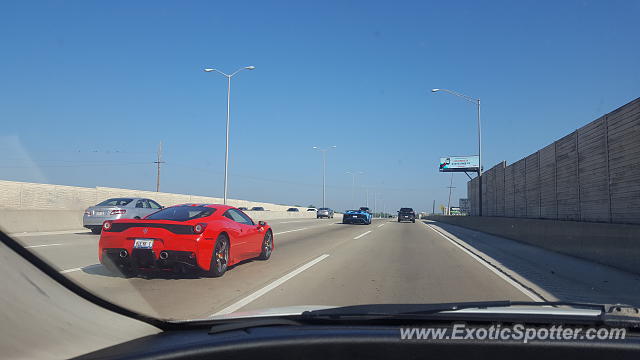 Ferrari 458 Italia spotted in Chicago, Illinois