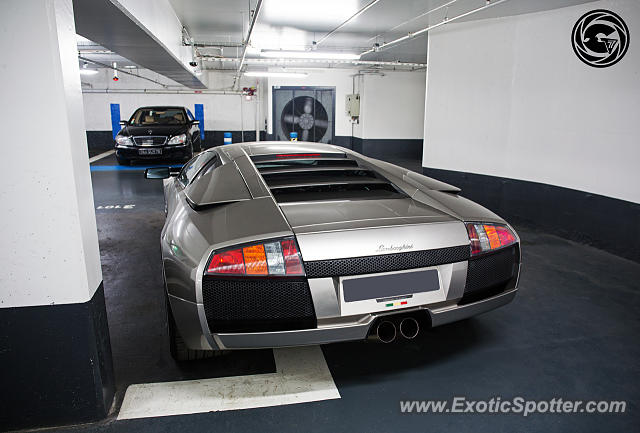 Lamborghini Murcielago spotted in Paris, France