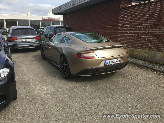 Aston Martin Vanquish spotted in Silkeborg, Denmark