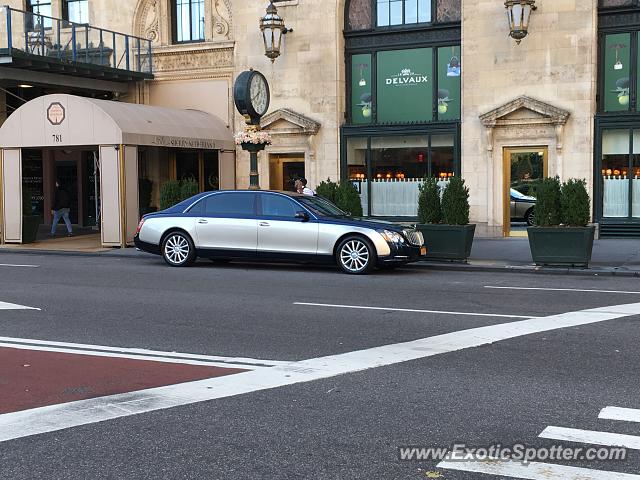 Mercedes Maybach spotted in Manhattan, New York
