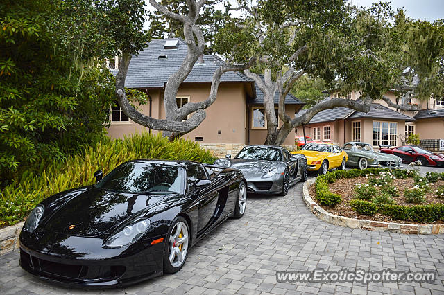 Porsche Carrera GT spotted in Pebble Beach, California