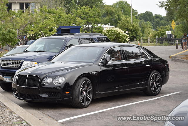 Bentley Flying Spur spotted in Wayzata, Minnesota