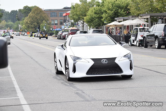 Lexus LC 500 spotted in Wayzata, Minnesota