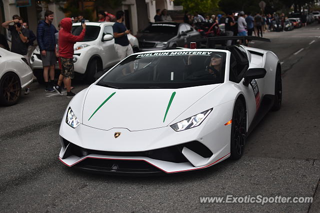 Lamborghini Huracan spotted in Carmel, California
