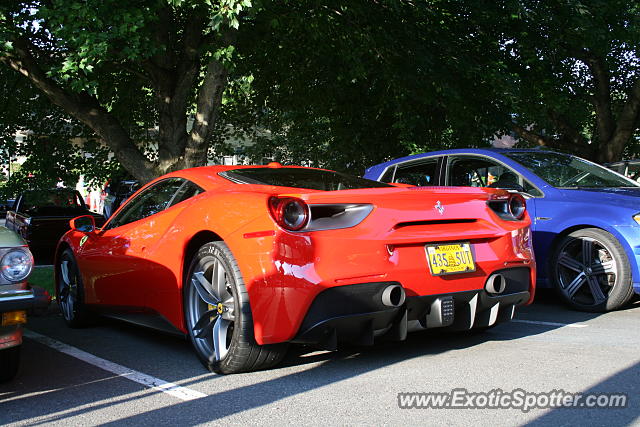Ferrari 488 GTB spotted in Great falls, Virginia