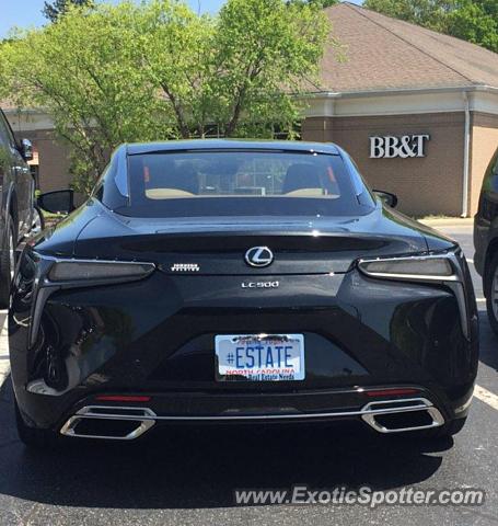 Lexus LC 500 spotted in Raleigh, North Carolina